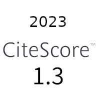 CiteScore 1.3